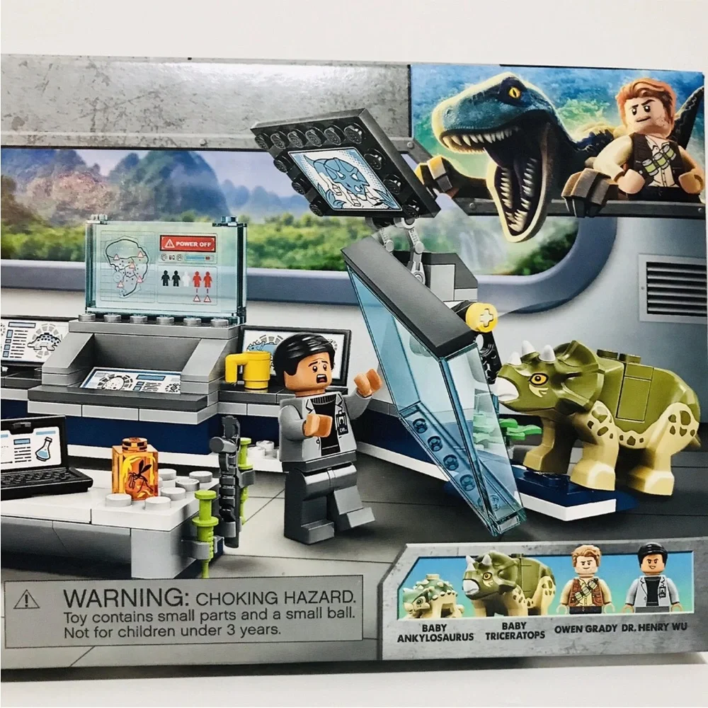 LEGO 75939 Jurassic World-Dr. Wu's Lab: BABY DINOSAURS BREAKOUT New Release 164 - Picture 4 of 8